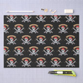 Papier Mousseline Fête d'anniversaire de Jolly roger pirate (Artisanat)