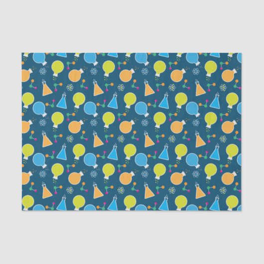 Papier Mousseline Fête d'anniversaire folle de scientifique de la (Recto)