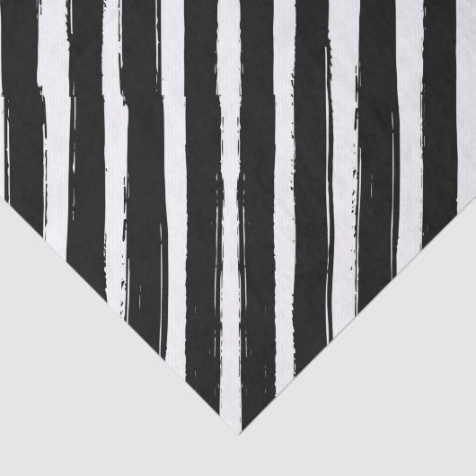 Papier Mousseline Fête d'Anniversaire moderne Noir & Blanc (Détail)