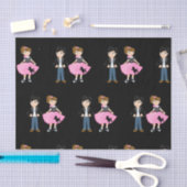 Papier Mousseline Fête d'anniversaire Retro Sock Hop (Artisanat)