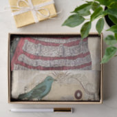 Papier Mousseline Fête d'anniversaire sur le thème du thé à la Paris (Cadeau)