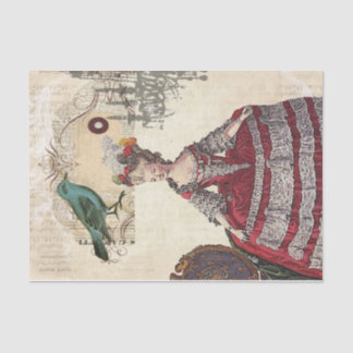 Papier Mousseline Fête d'anniversaire thé à la parisienne vintage Ma