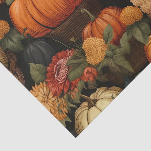 Papier Mousseline Fête d'automne (Détail)