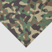 Papier Mousseline Fête de célébration militaire camouflage GI (Détail)