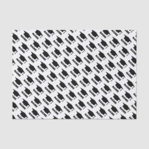 Papier Mousseline Fête de fin d'études secondaires sur mesure casque