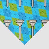 Papier Mousseline Fête de golf (Détail)