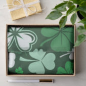 Papier Mousseline Fête de la Saint-Patrick shamrock (Cadeau)
