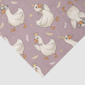 Papier Mousseline Fête de l'oie idiote – Création d'anniversaire ori (Détail)