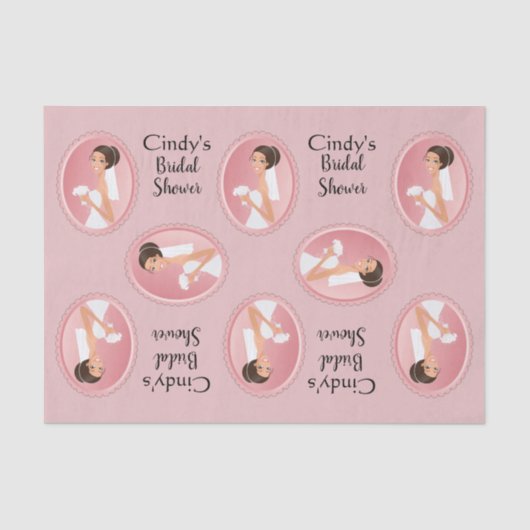 Papier Mousseline Fête de mariage (Recto)