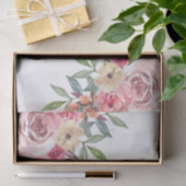 Papier Mousseline Fête de mariage Floral Moderne (Cadeau)