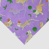 Papier Mousseline Fête de Morph Dragon à oreilles violet (Détail)