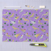 Papier Mousseline Fête de Morph Dragon à oreilles violet (Artisanat)