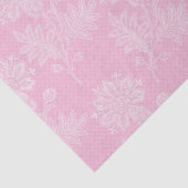 Papier Mousseline Fête des mariées de dentelle rose (Détail)
