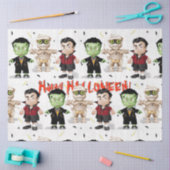 Papier Mousseline Fête des monstres d'Halloween (Artisanat)