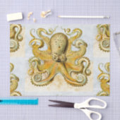 Papier Mousseline Fête des pères de calmar Kraken (Artisanat)