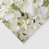 Papier Mousseline Fête d'été de l'hortensia blanc  (Détail)