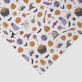 Papier Mousseline Fête d'Halloween (Détail)