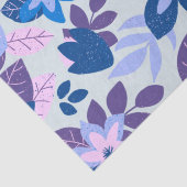 Papier Mousseline Fête Florale de Noël moderne (Détail)