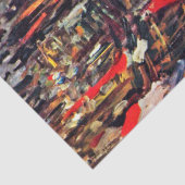 Papier Mousseline Fête Nationale à Paris, Claude Monet (Détail)