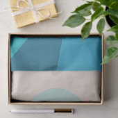 Papier Mousseline Fête sur le thème de la plage (Cadeau)