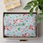 Papier Mousseline Fêtes de Noël de baseball (Cadeau)