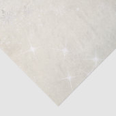 Papier Mousseline Fêtes de Noël Papier Tissu Flammes de neige (Détail)