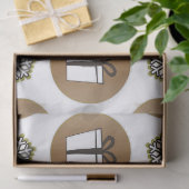 Papier Mousseline fêtes papier tissu (Cadeau)