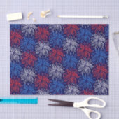 Papier Mousseline Feu d'artifice patriotique (Artisanat)