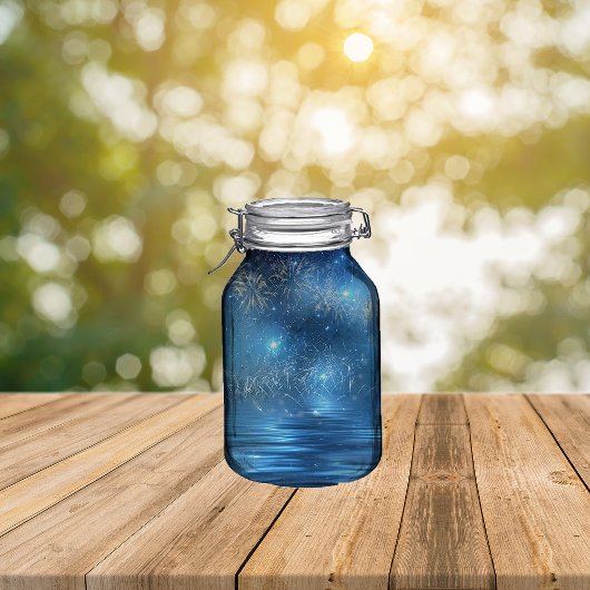 Papier Mousseline Feu d'artifice sur papier tissu de décantation d'e