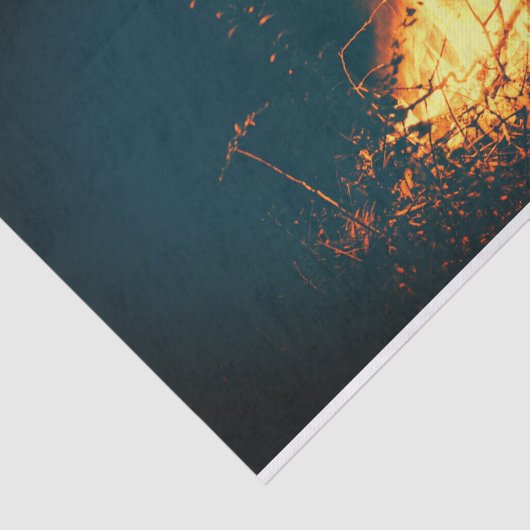 Papier Mousseline Feu de feu d'incendie (Détail)