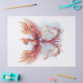 Papier Mousseline Feu Phoenix (Artisanat)