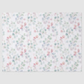 Papier Mousseline Feuillage coloré d'eucalyptus  (Recto)