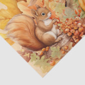 Papier Mousseline Feuillage d'aquarelle d'Halloween et découpage de  (Détail)