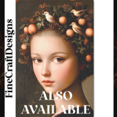 Papier Mousseline Feuillage de la Couronne de fille victorienne + Fr