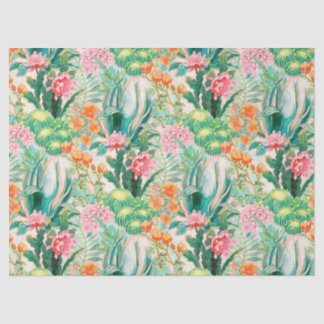 Papier Mousseline Feuillage de Palm Springs