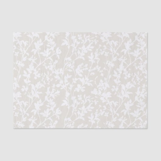 Papier Mousseline Feuillage frais (Chiffon) (Recto)