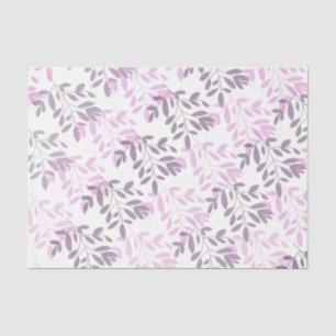 Papier Mousseline Feuille botanique florale abstraite moderne