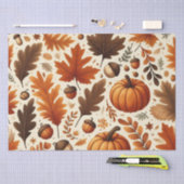Papier Mousseline feuille/citrouille/cavernes Automne (Artisanat)