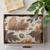 Papier Mousseline feuille/citrouille/cavernes Automne (Cadeau)