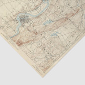 Papier Mousseline Feuille de 4 Springfield (Détail)