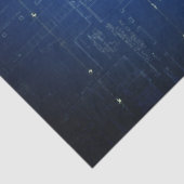 Papier Mousseline Feuille de découpage de 18 livres de plan (Détail)