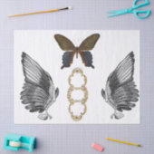 Papier Mousseline Feuille de Decoupage de journal d'ordure d'ailes (Artisanat)