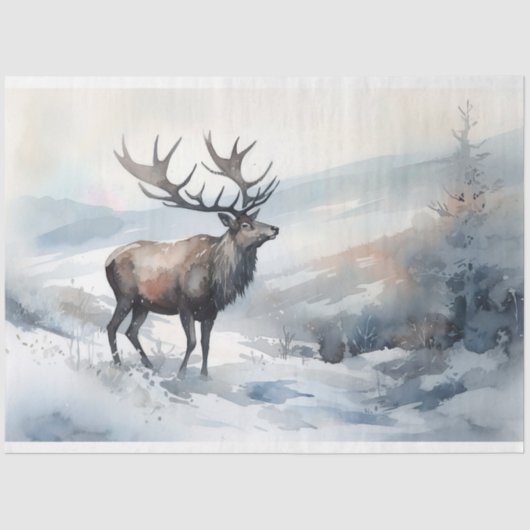 Papier Mousseline Feuille de découpage de neige 2 (Recto)