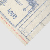 Papier Mousseline Feuille de découpage du Arrière - plan de journal  (Détail)