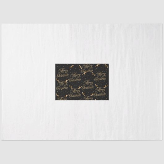 Papier Mousseline Feuille de texte en gras (Recto)