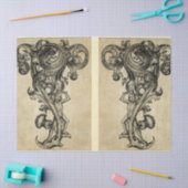 Papier Mousseline Feuille d'élément de journal d'ordure de (Artisanat)