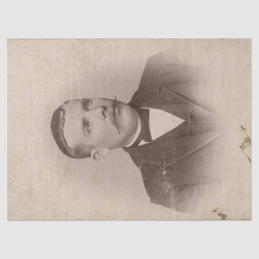 Papier Mousseline Feuille d'élément de journal d'ordure d'homme de (Recto)