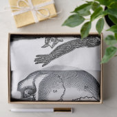 Papier Mousseline Feuille d'éléments d'anatomie de journal d'ordure (Cadeau)