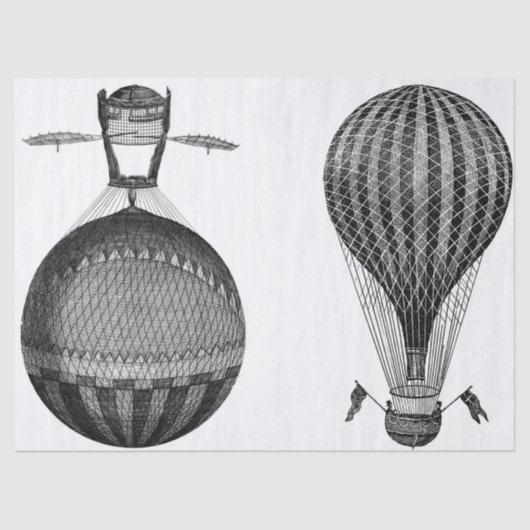 Papier Mousseline Feuille d'éléments de journal d'ordure de Baloon (Recto)