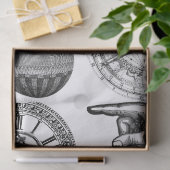 Papier Mousseline Feuille d'éléments de Steampunk de journal (Cadeau)